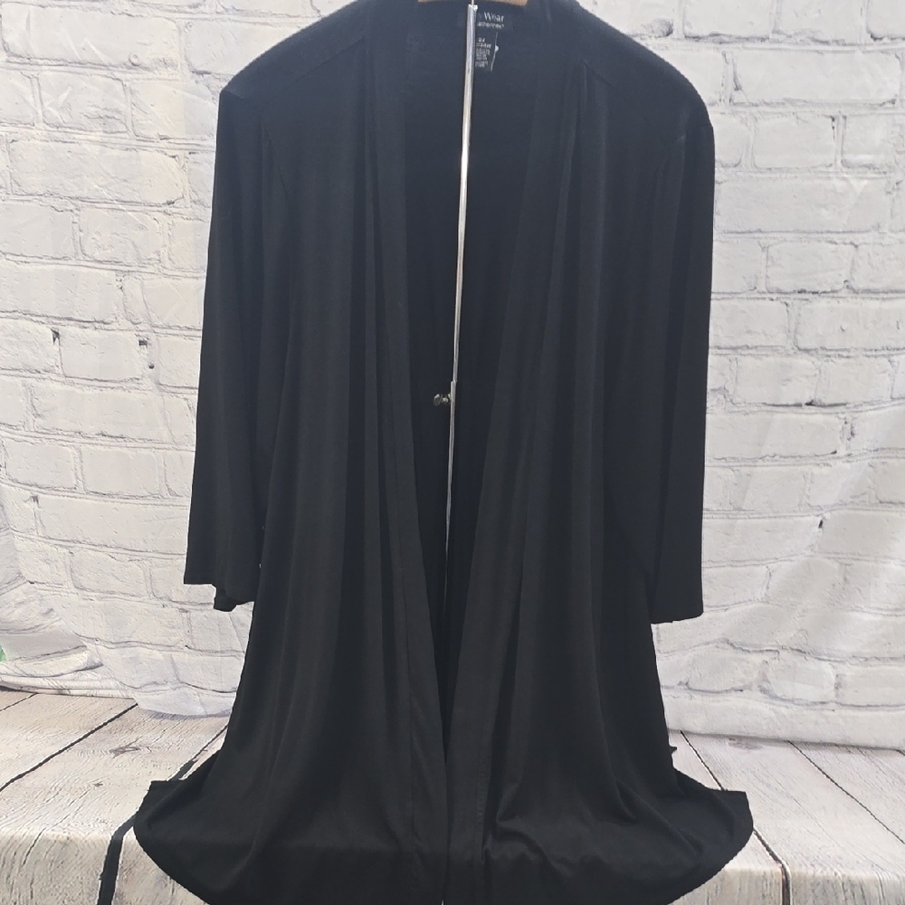 Open Front Jacket, Any Wear By Catherines